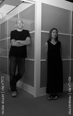 Portrait de Elsa Bénéteau et Nicolas Doucet