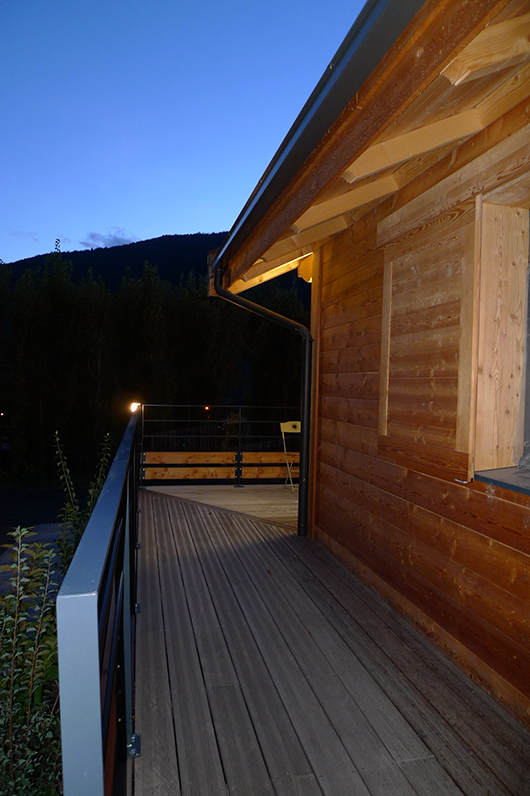 Détail de la réalisation LE CABANON