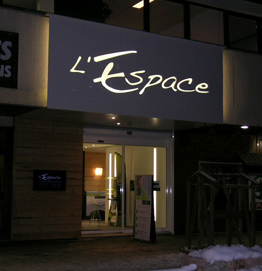 Détail de la réalisation L'ESPACE