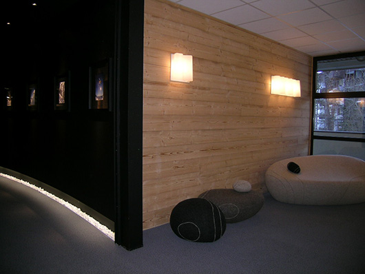 Détail de la réalisation L'ESPACE