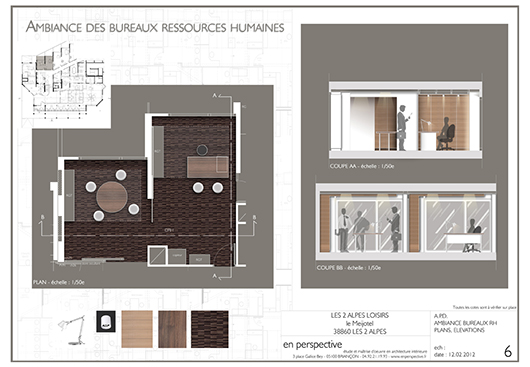 Détail de la réalisation LES 2 ALPES LOISIRS